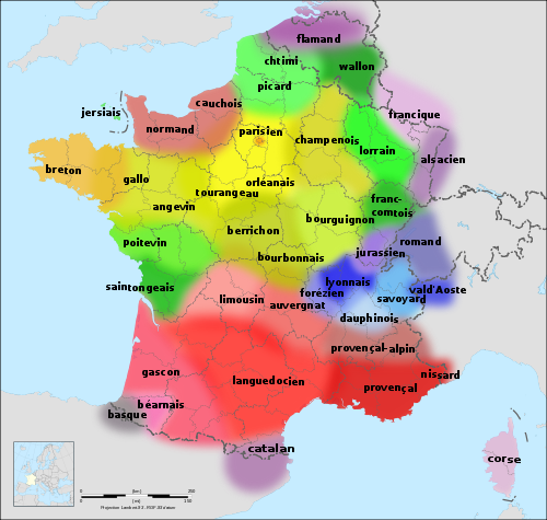تصویب نهایی قانون حمایت از زبان‌های محلی در پارلمان فرانسه